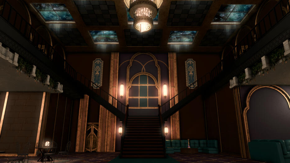gilded lounge