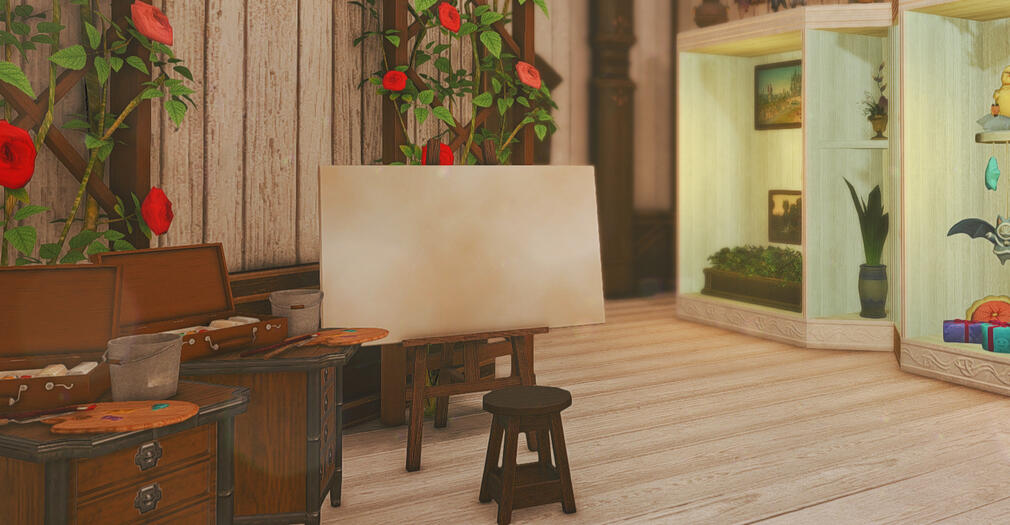 painter's studio