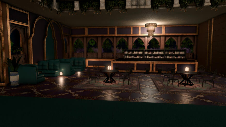 gilded lounge
